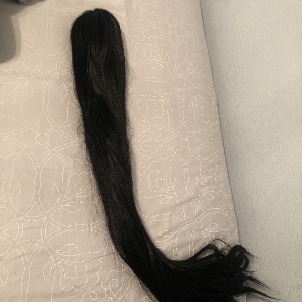drawstring ponytail synthetic wig